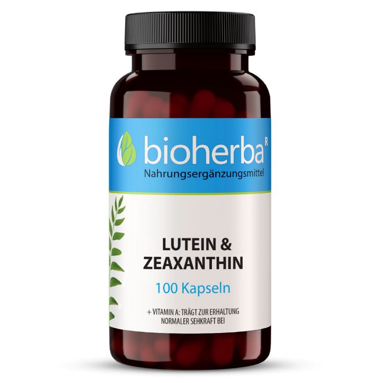 Obrázek Lutein a zeaxanthin – 100 kapslí – Bioherba