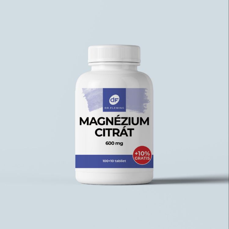 Obrázek Magnézium citrát 600 mg - 110 tablet - Dr. Fleming