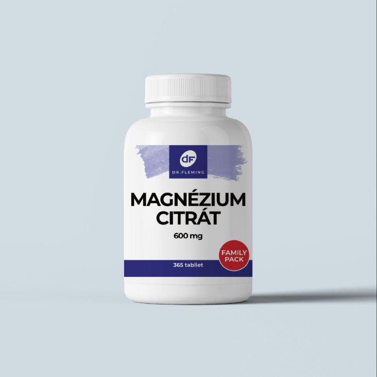 Obrázek Magnézium citrát 600 mg - 365 tablet - Dr. Fleming
