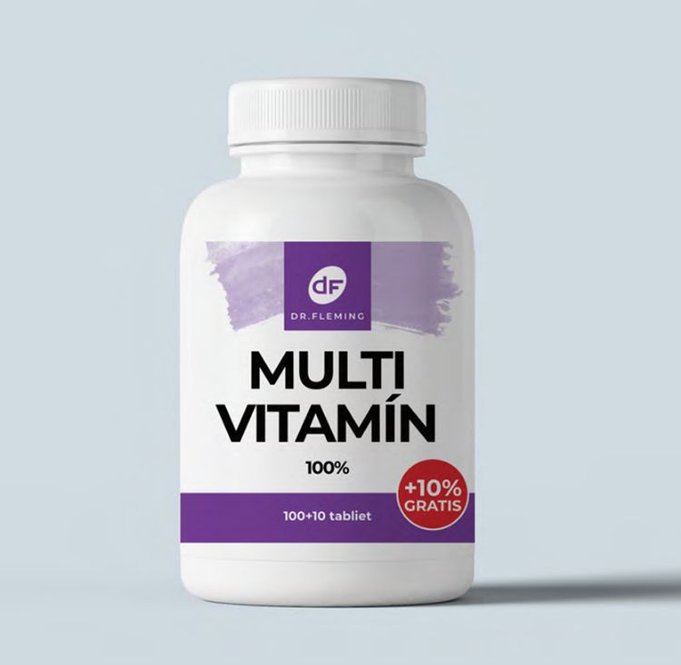 Obrázek Multivitamín 100% - 110 tablet - Dr. Fleming