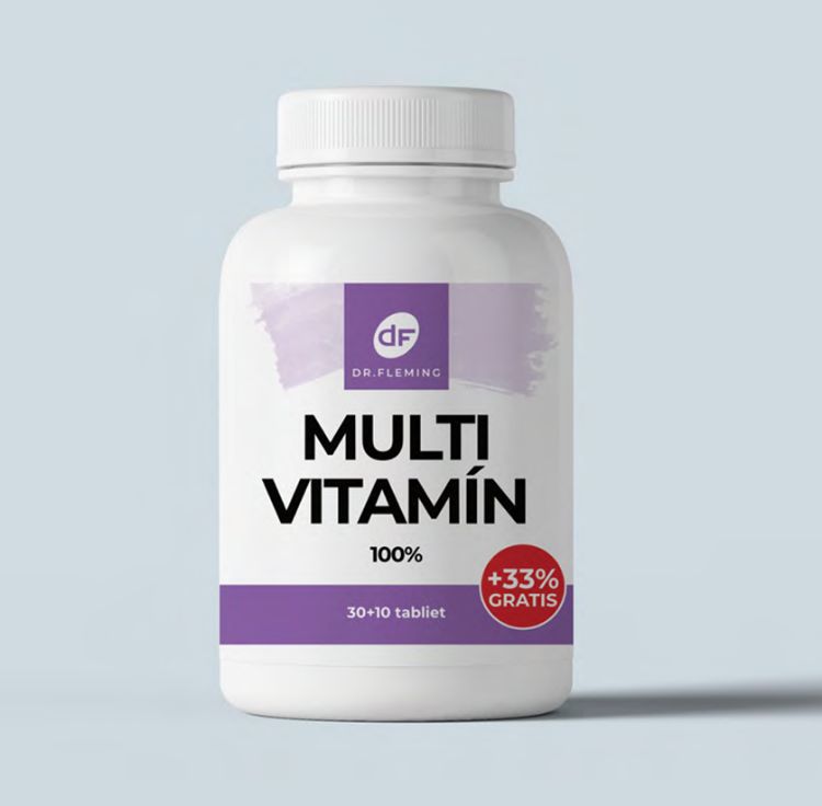 Obrázek Multivitamin 100% - 40 tablet - Dr. Fleming