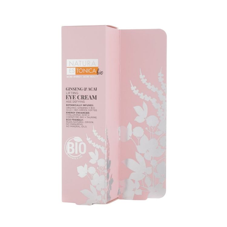 Obrázek Oční krém s ženšenem a acai - 20 ml - Natura Estonica
