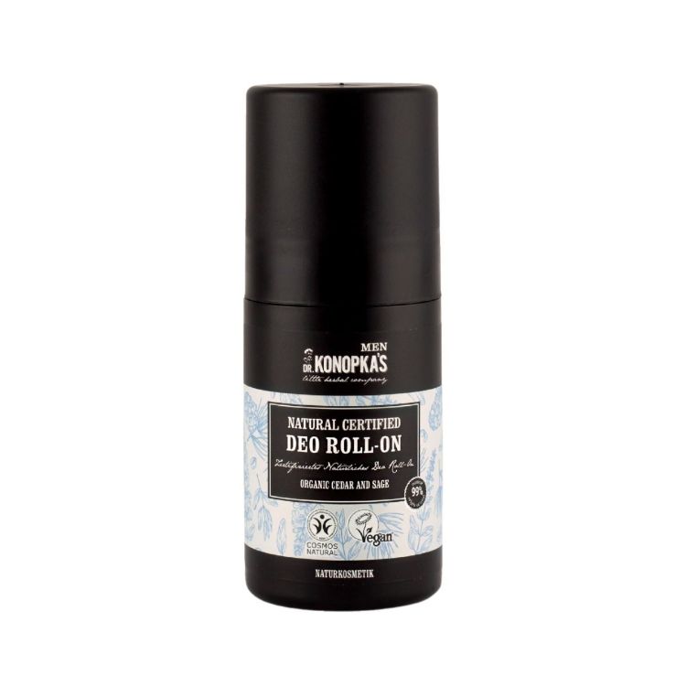 Obrázek Pánský přírodní certifikovaný deodorant roll-on - 50 ml - Dr. Konopka's