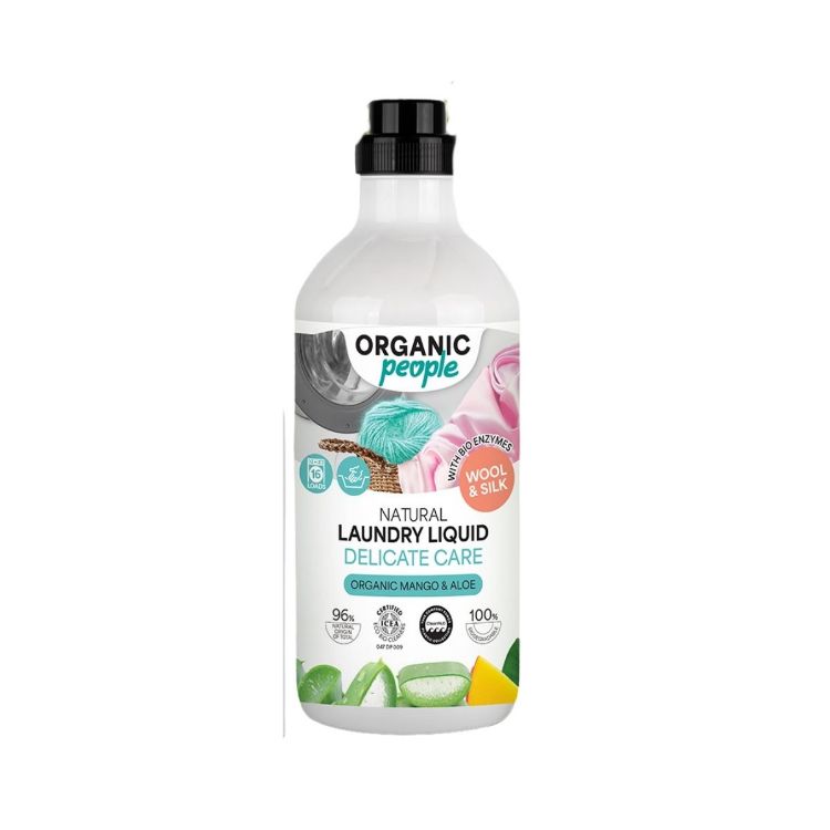 Obrázek Přírodní prací gel na jemné prádlo – 1000 ml – Organic People