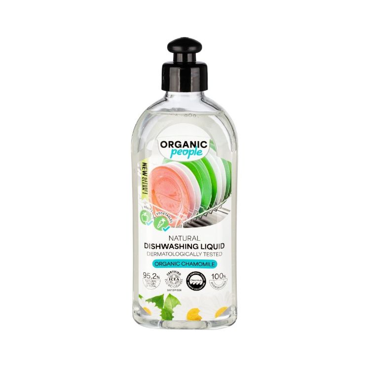 Obrázek Přírodní prostředek na nádobí – bio heřmánek - 350 ml - Organic People