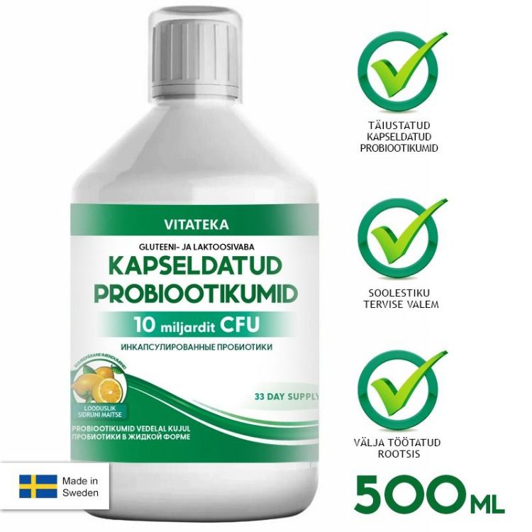 Obrázek Probiotika s přírodní citronovou příchutí - 500 ml - Vitateka
