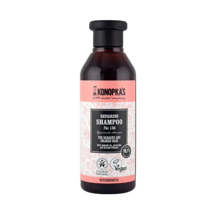 Obrázek Regenerační šampon №136 pro poškozené a barvené vlasy - 280 ml - Dr. Konopka's