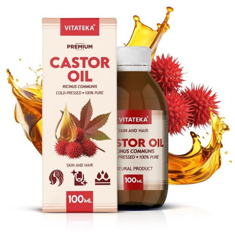 Obrázek Ricinový olej na pokožku a vlasy – 100 ml – Vitateka