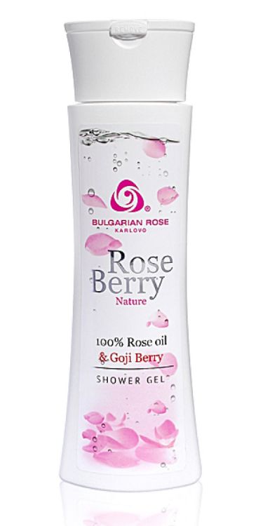 Obrázek ROSE BERRY NATURE sprchový gel 200 ml - Bulgarian Rose Karlovo