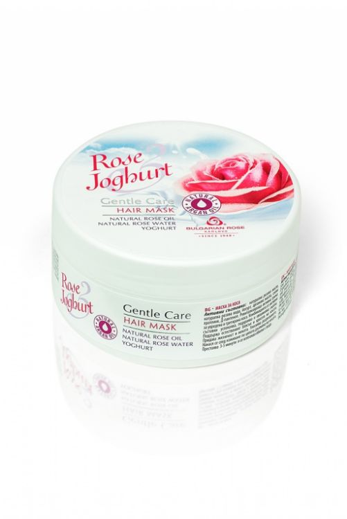 Obrázek ROSE JOGHURT maska na vlasy 240 ml - Bulgarian Rose Karlovo