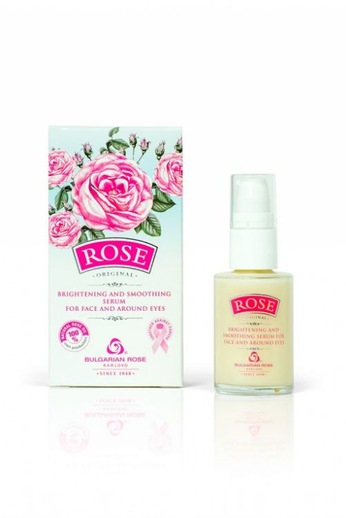 Obrázek ROSE ORIGINAL – rozjasňující a vyhlazující sérum na obličej a oční okolí 30 ml - Bulgarian Rose Karlovo