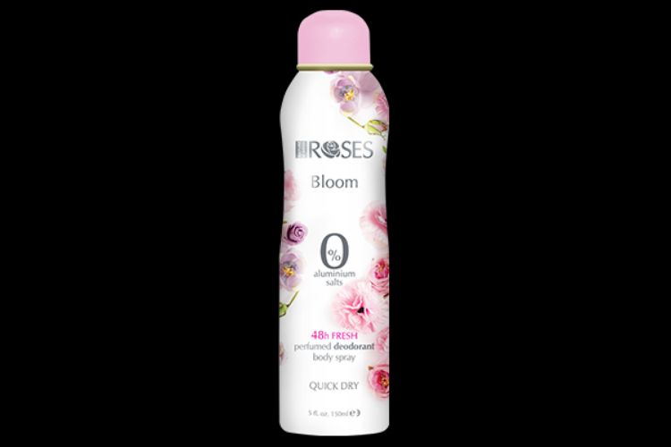 Obrázek ROSES BLOOM Parfémovaný deodorant s jemnou a okouzlující vůní 150 ml - NATURE OF AGIVA