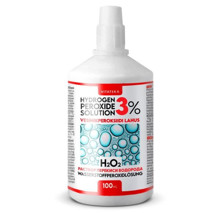 Obrázek Roztok peroxidu vodíku 3 % – 100 ml – Vitateka