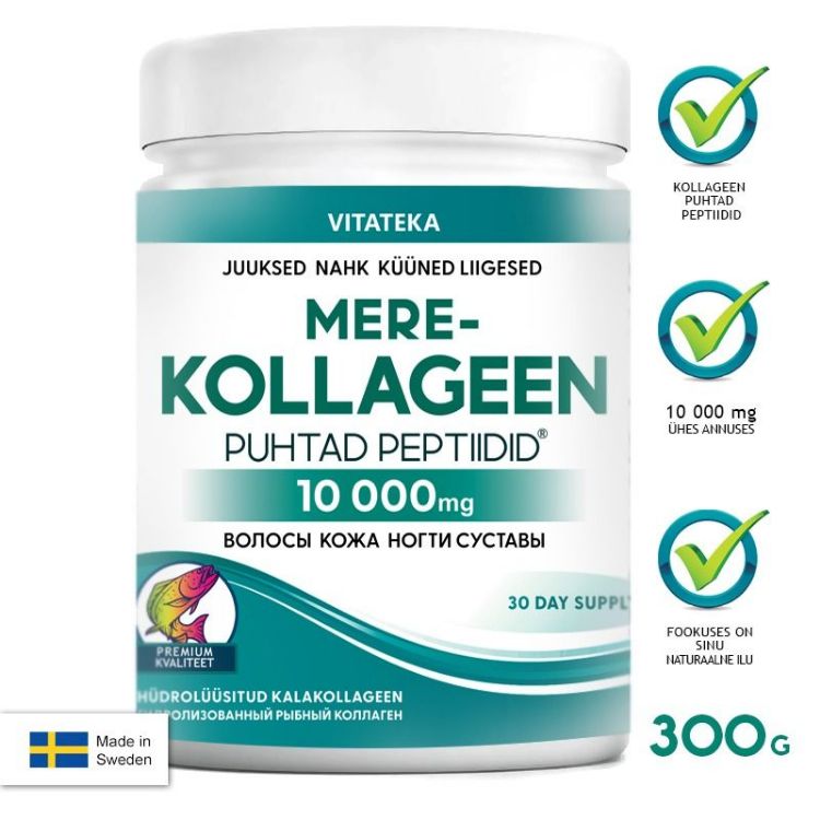 Obrázek Rybí kolagen 10 000 mg v prášku – 300 g – Vitateka
