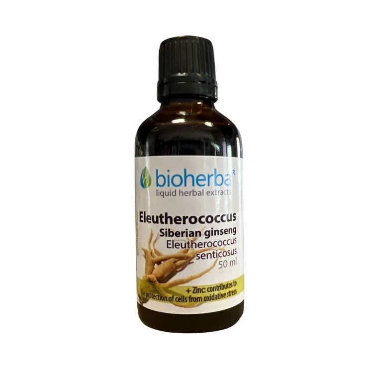 Obrázek Sibiřský ženšen kapky – tinktura – 50 ml – Bioherba