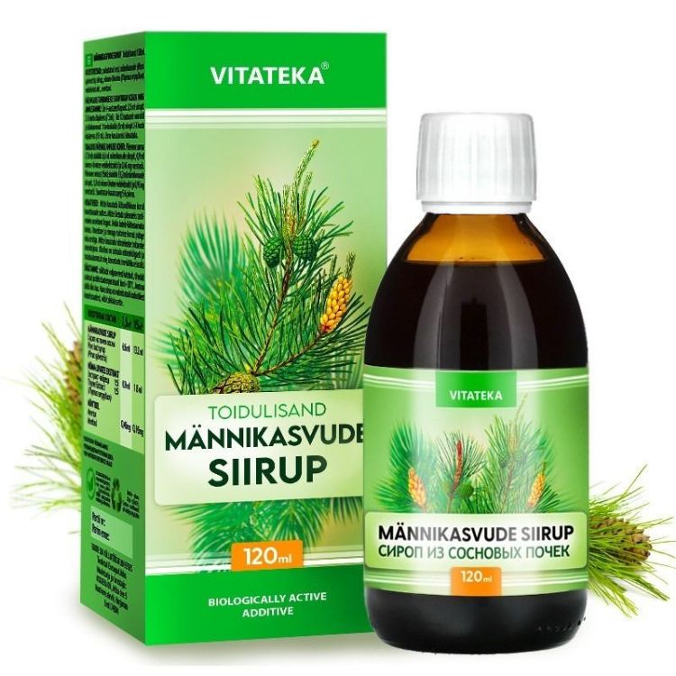 Obrázek Sirup z borovicových výhonků – 120 ml – Vitateka