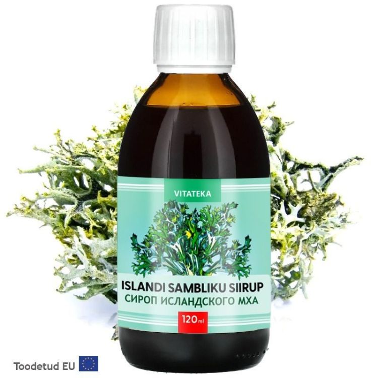 Obrázek Sirup z islandského lišejníku – 120 ml – Vitateka