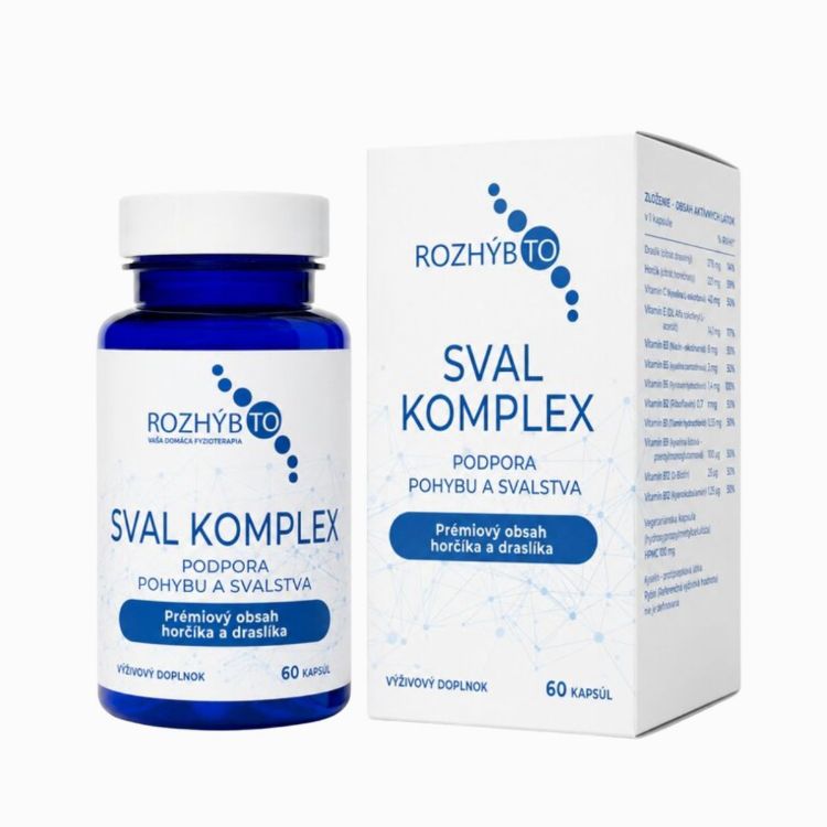 Obrázek Sval komplex - 60 kapslí - Rozhýb to