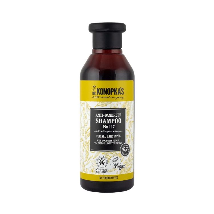 Obrázek Šampon proti lupům №117 pro všechny typy vlasů - 280 ml - Dr. Konopka's