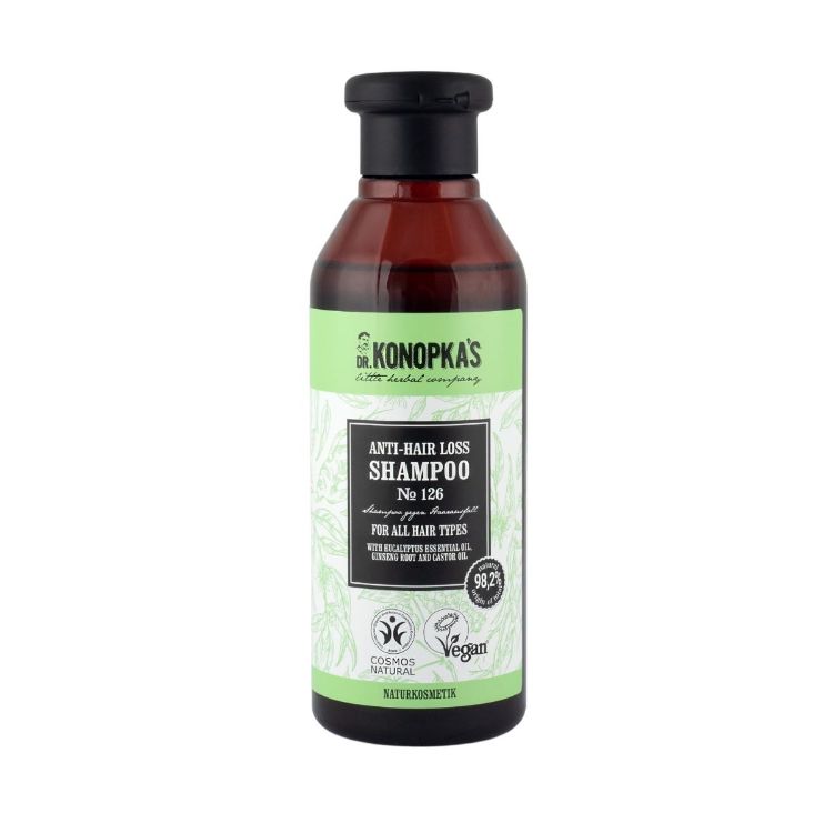 Obrázek Šampon proti vypadávání vlasů №126 pro všechny typy vlasů - 280 ml - Dr. Konopka's