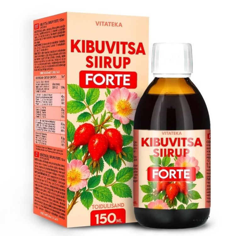 Obrázek Šípkový sirup Forte – 150 ml – Vitateka