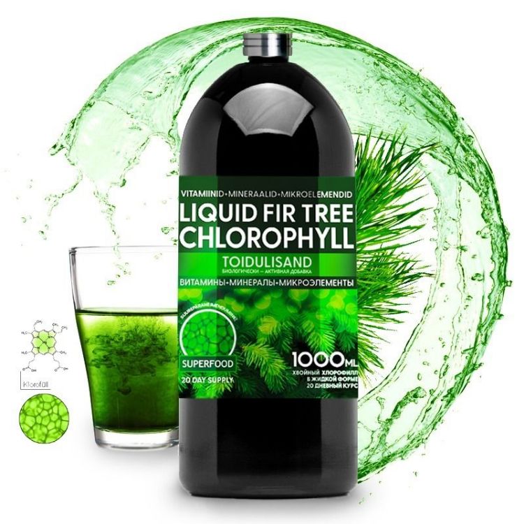 Obrázek Tekutý chlorofyl – 1000 ml – Vitateka