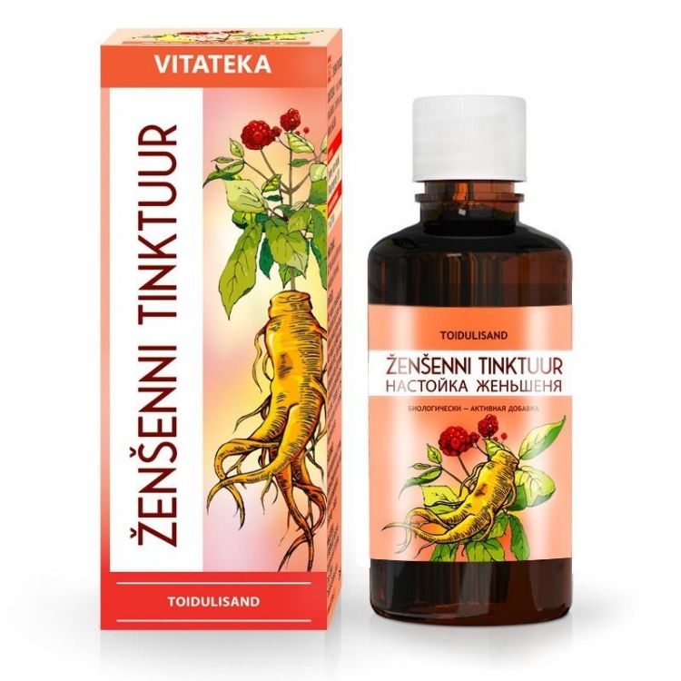 Obrázek Tinktura z pravého ženšenu – 25 ml – Vitateka