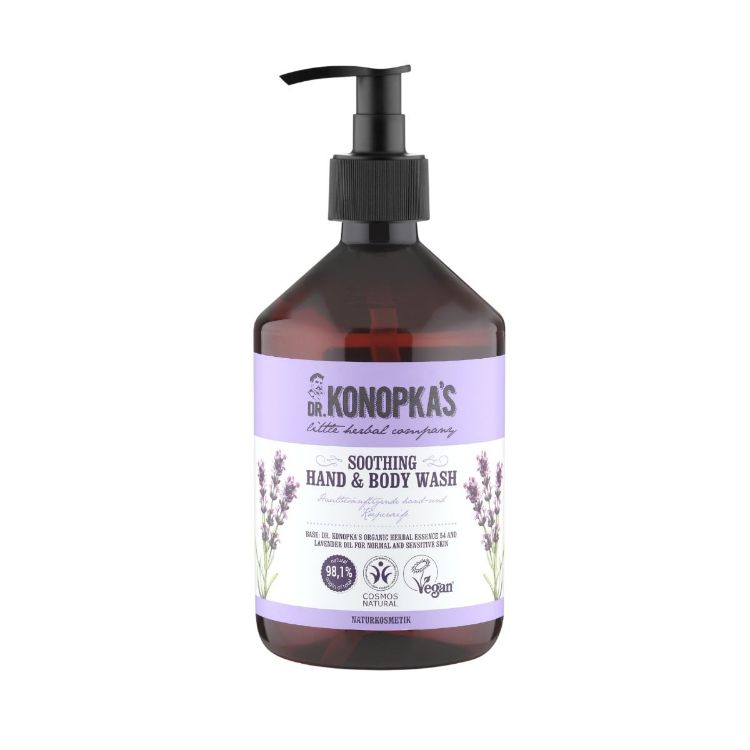 Obrázek Zklidňující mycí gel na ruce a tělo - 500 ml - Dr. Konopka's