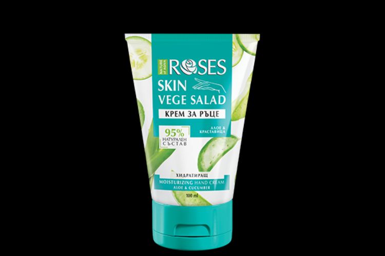 Obrázek VEGE SALAD – Hydratační krém na ruce s extraktem z okurky a aloe vera 100 ml - NATURE OF AGIVA