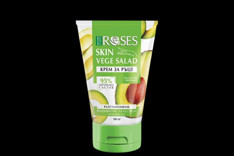 Obrázek VEGE SALAD – Regenerační krém na ruce s avokádovým olejem 100 ml - NATURE OF AGIVA