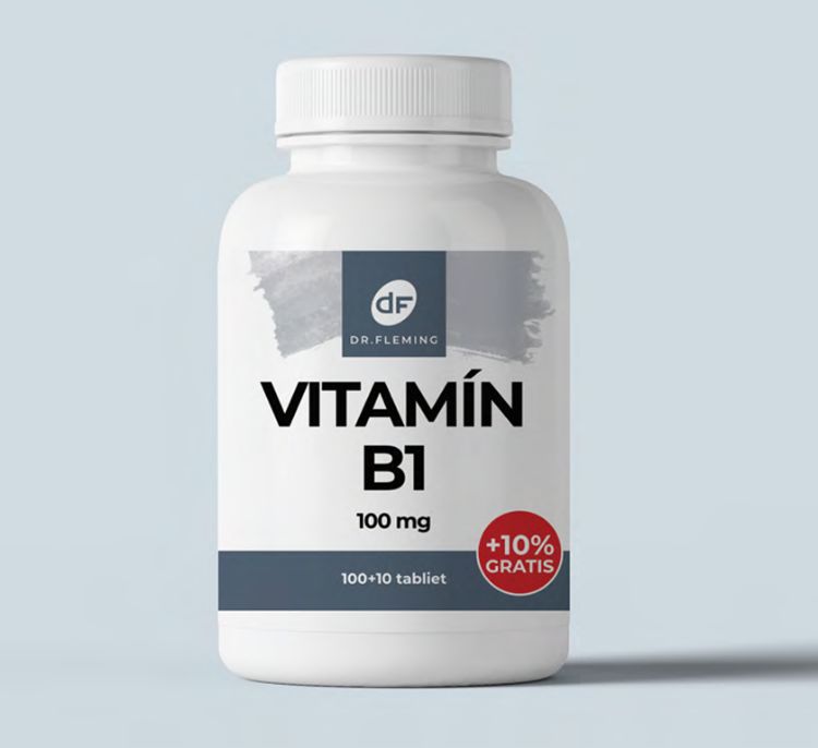 Obrázek Vitamín B1 100 mg - 110 tablet - Dr. Fleming