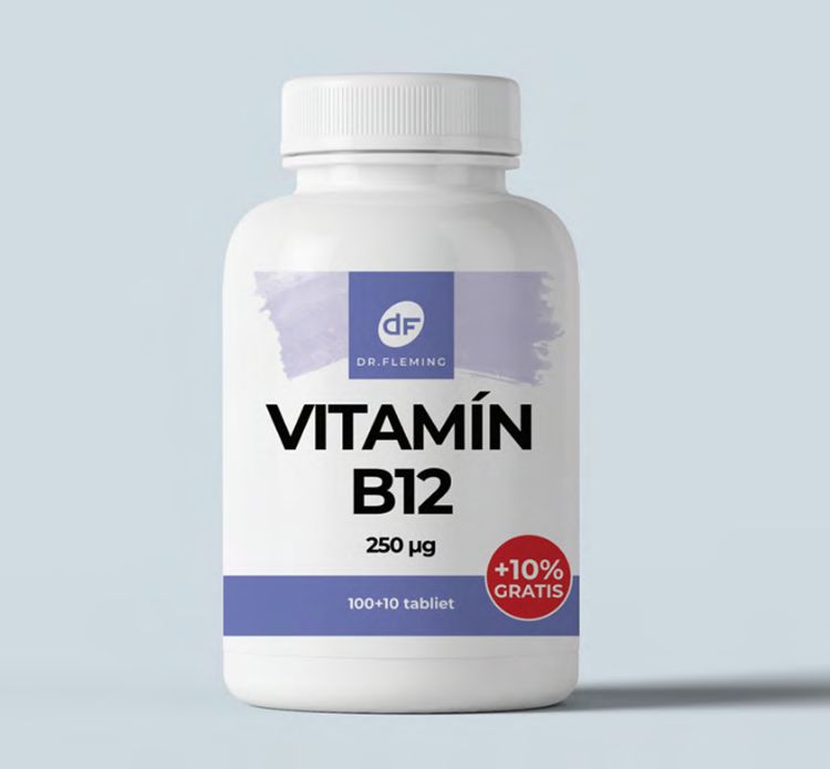 Obrázek Vitamín B12 250 µg - 110 tablet - Dr. Fleming