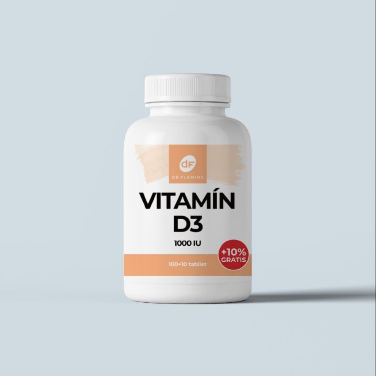 Obrázek Vitamín D3 1000 IU - 110 tablet - Dr. Fleming