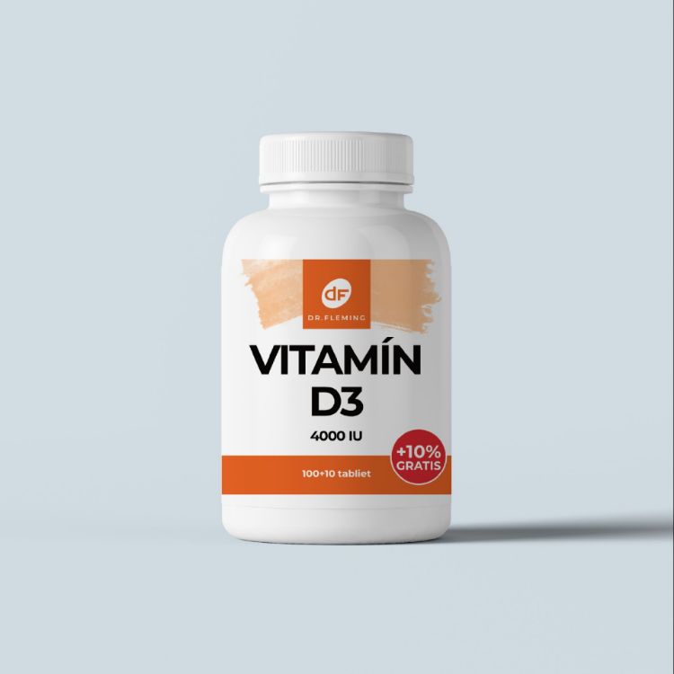 Obrázek Vitamín D3 4000 IU - 110 tablet - Dr. Fleming