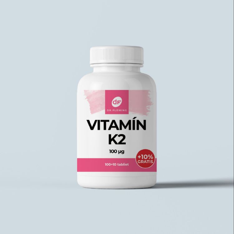 Obrázek Vitamín K2 100 µg - 110 tablet - Dr. Fleming