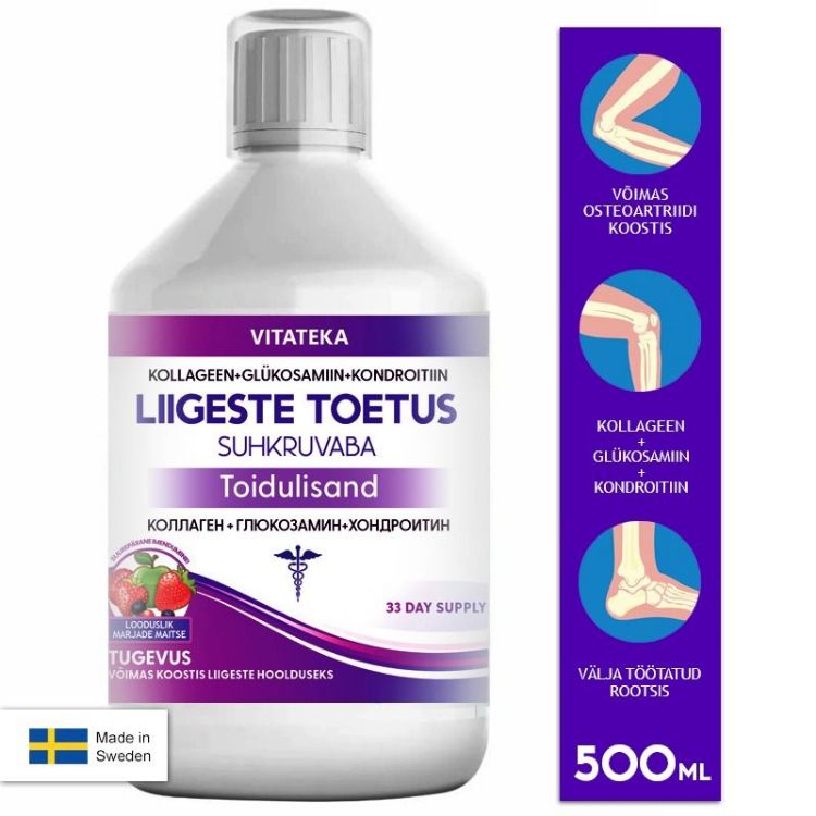 Obrázek Vitamínový komplex na klouby – bez cukru – 500 ml – Vitateka