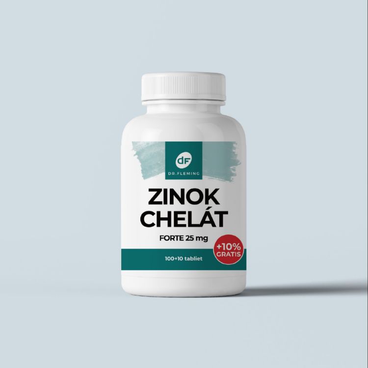 Obrázek Zinek Chelát Forte 25 mg - 110 tablet - Dr. Fleming