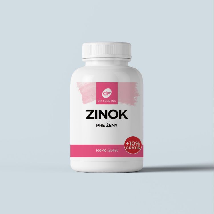 Obrázek Zinek pro ženy - 110 tablet - Dr. Fleming