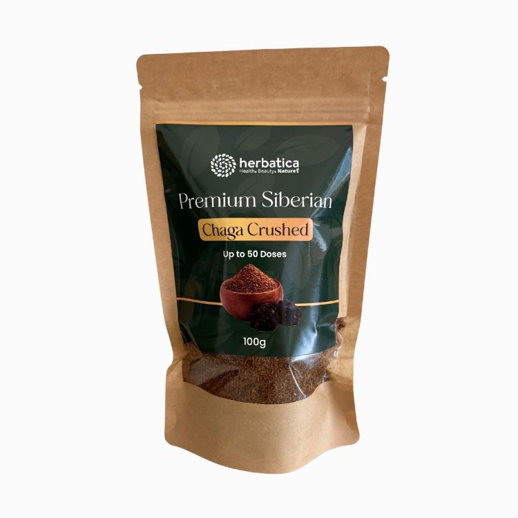 Obrázek 100% prémiová sibiřská čaga drť - 100 g - Herbatica