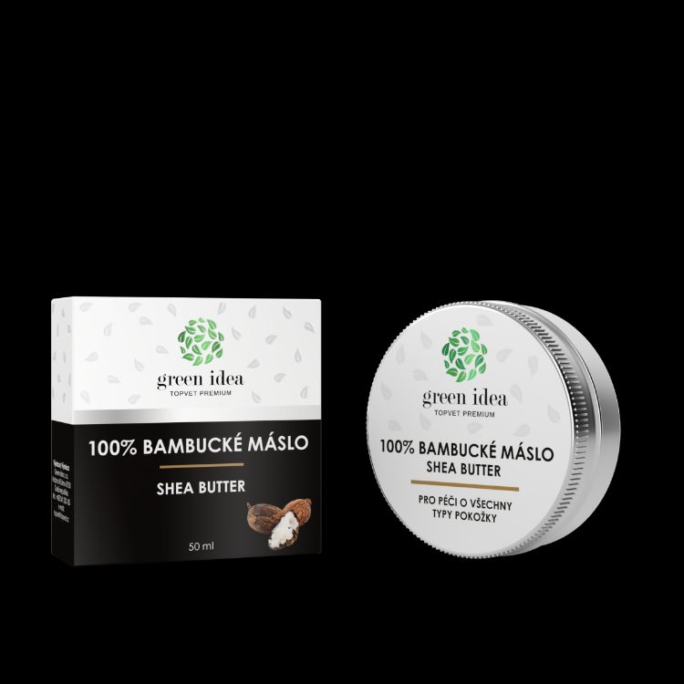 Obrázek Bambucké máslo 100 % – 50 ml – Green idea