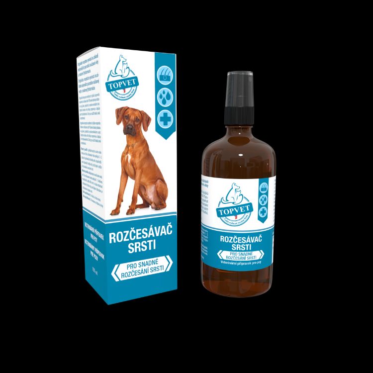 Obrázek Rozčesávač srsti pro psy 100 ml – Green idea