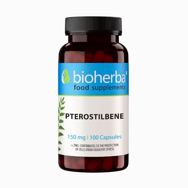 Obrázek Pterostilben 150 mg – 100 kapslí – Bioherba