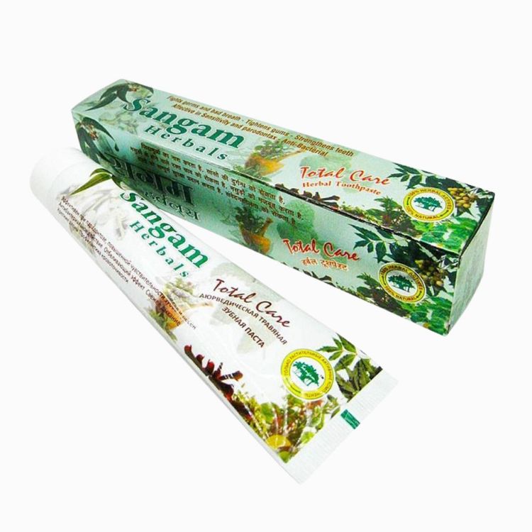 Obrázek Ájurvédská bylinná zubní pasta - 100 g - Sangam Herbals