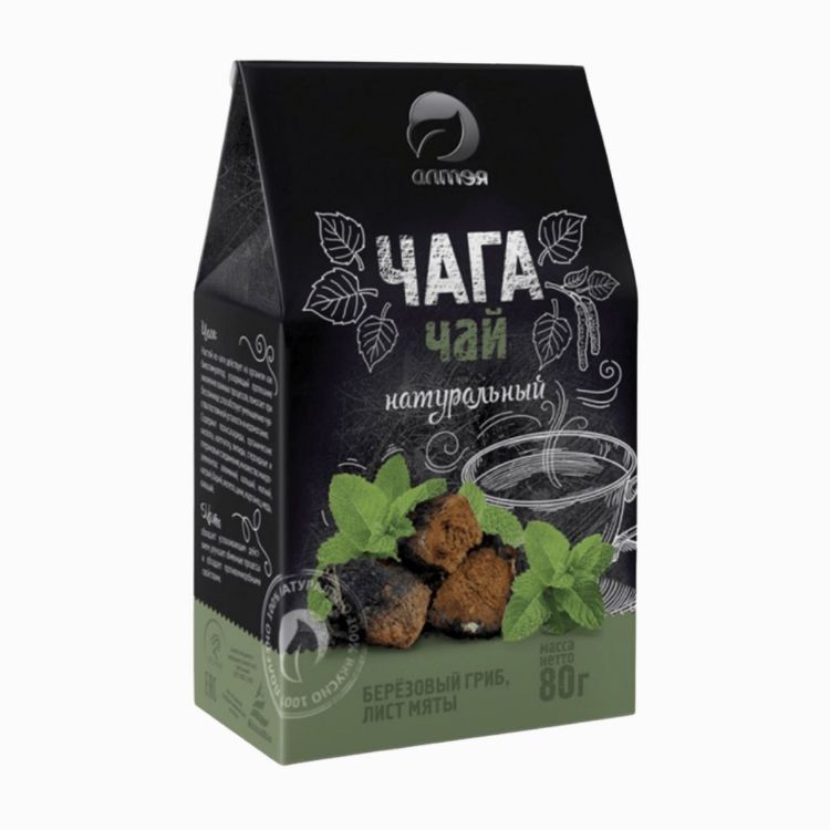 Obrázek Čaga čaj s mátou peprnou - 80 g - Alteya