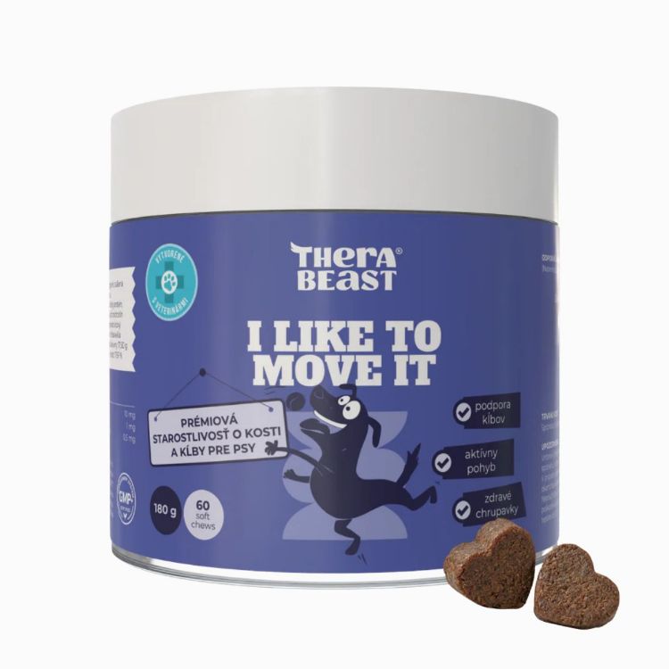 Obrázek I Like To Move It Premium – podpora kloubů a chrupavek pro psy – 60 ks – Therabeast