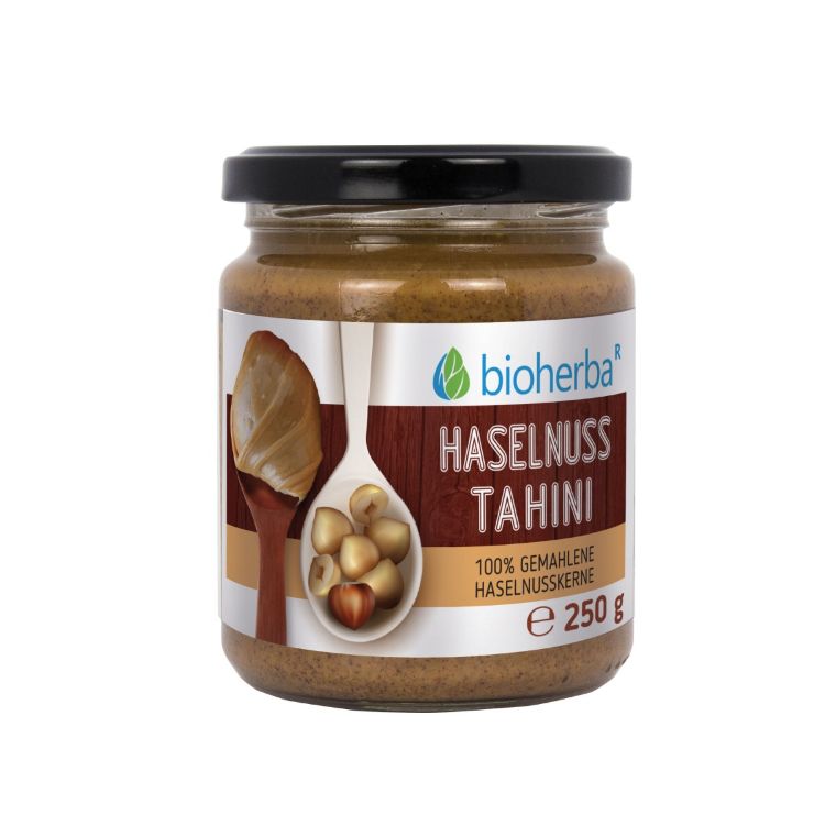 Obrázek 100% lískooříškové tahini – 250 g – Bioherba
