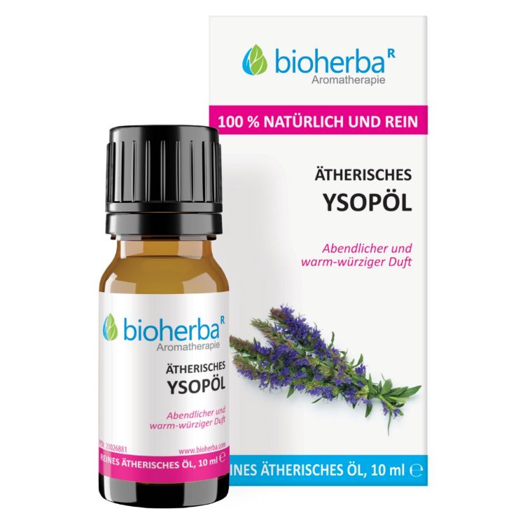 Obrázek Esenciální olej yzop – 10 ml – Bioherba
