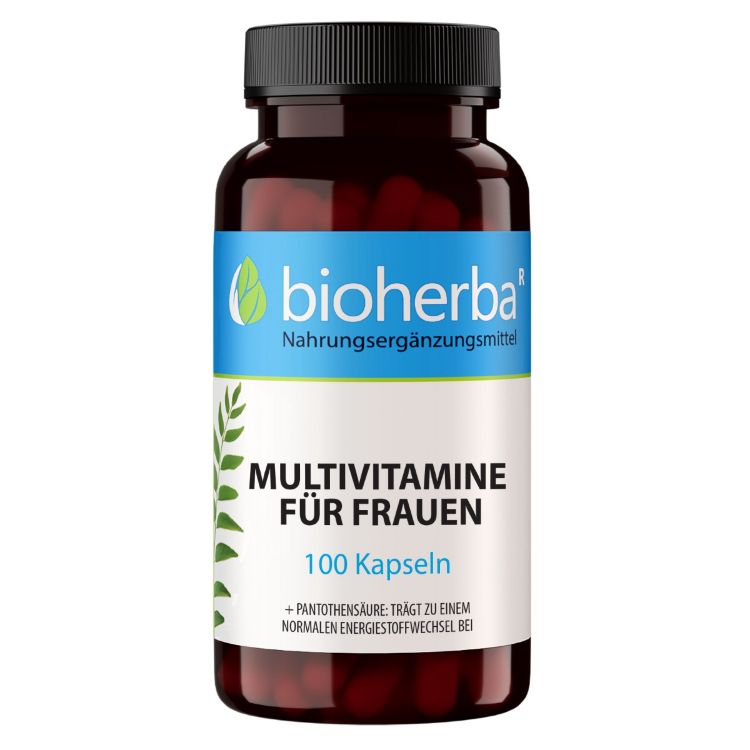 Obrázek Multivitamin pro ženy – 100 kapslí – Bioherba