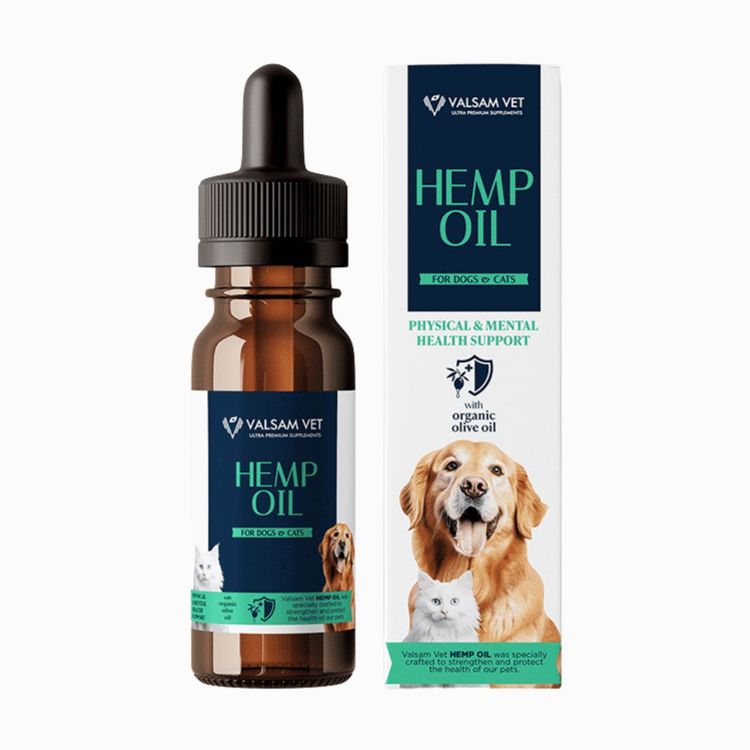 Obrázek HEMP OIL - CBD olej pro psy a kočky 20 ml - Valsam Vet