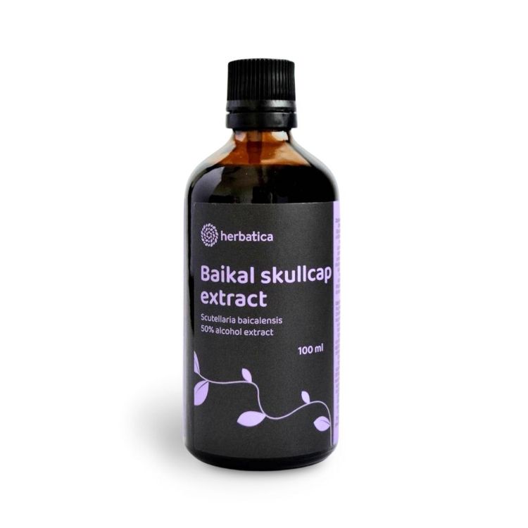 Obrázek Šišák bajkalský – tinktura 100 ml – Herbatica